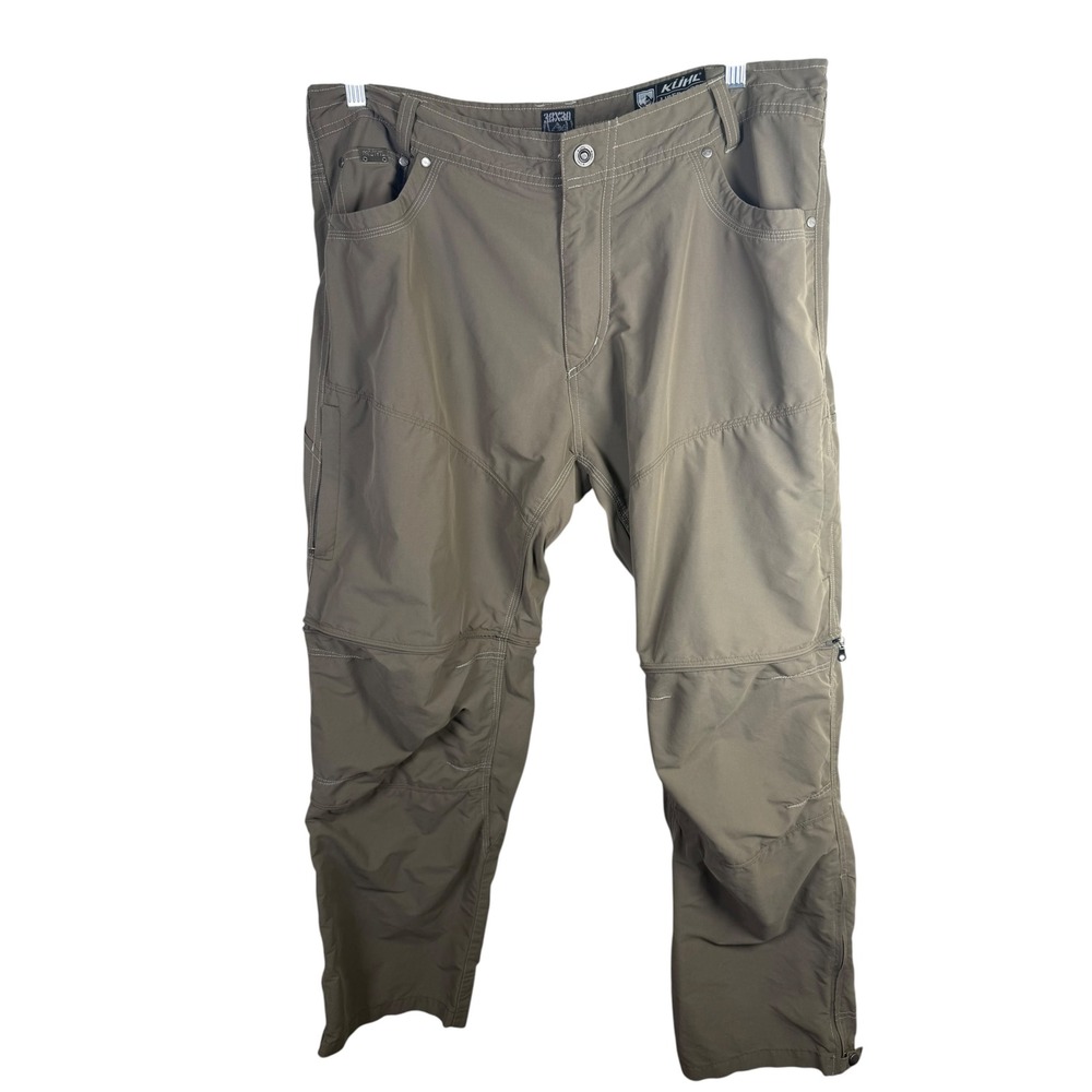 Kuhl M n's Liberator Convertible Stealth Zip Off Pants / Shorts Size 38 x 30